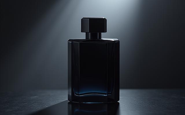 Neues Herrenparfüm 'Alpha Aura' in eleganter Verpackung